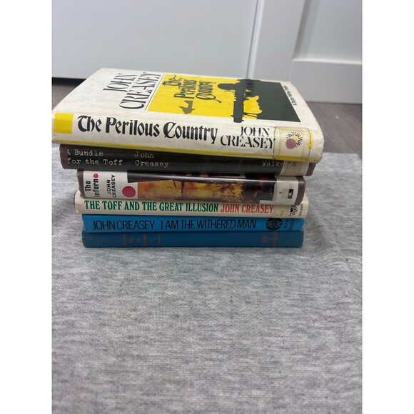 John Creasey Lot of Books Fiction & Nonfiction Collectible Books in English - Picture 5 of 8